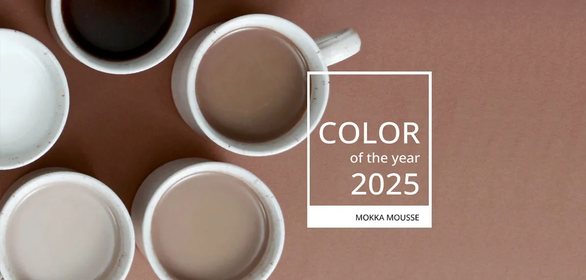 Pantone Farbe des Jahres 2025: „Mocha Mousse“ – Der Braunton, der Marken emotional verbindet