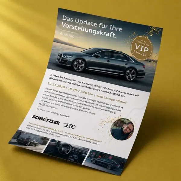 Anzeigen, Flyer, Karten, Drucksachen