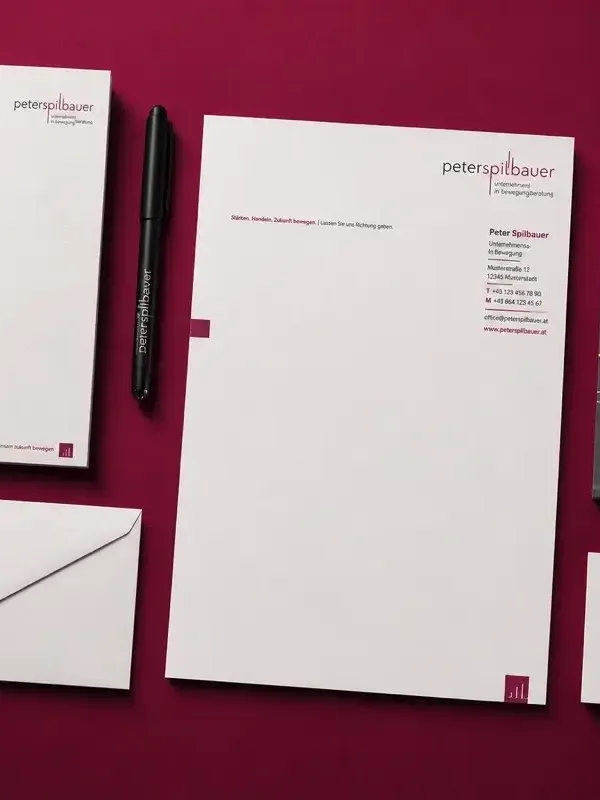Logo & Geschäftspapiere für ein Consulting Unternehmen aus Mülheim an der Ruhr.