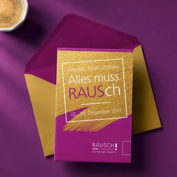 Einladungskarten & Mailings