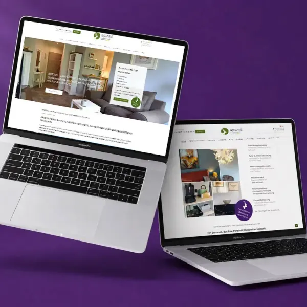 Neugestaltung Website für ein Boutique-Hotel in Mettmann.