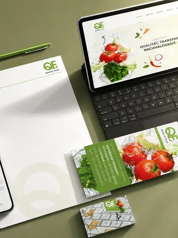 Kompletter Firmenauftritt für einen QM-Berater aus Erkrath