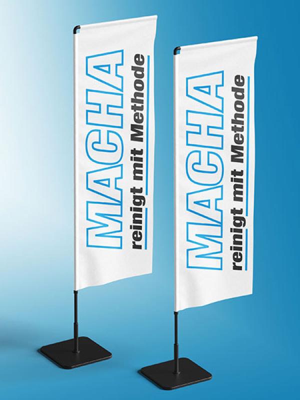 Werbemittel: Flaggen, Fahnen & Beachflags